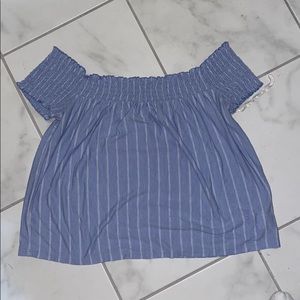 off the shoulder shirt